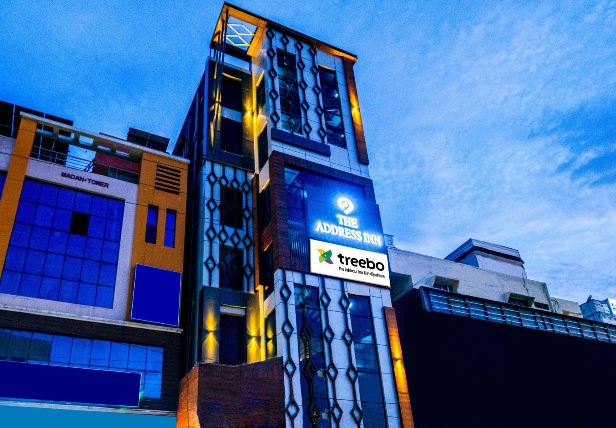 Treebo The Address Inn Mehdipatnam Hyderabad Exteriör bild